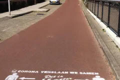 corona-op-straat